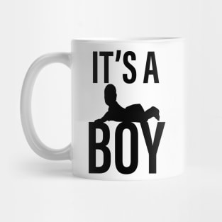 It's A Boy Baby Announcement Mug